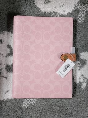Coach Powder Pink Notebook 2026